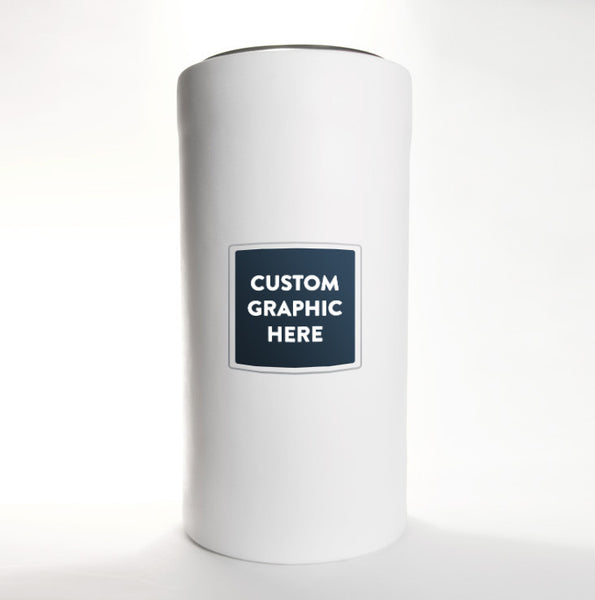 Large Composite Cylinder Time Capsule with custom logo By Heritage Time Capsules