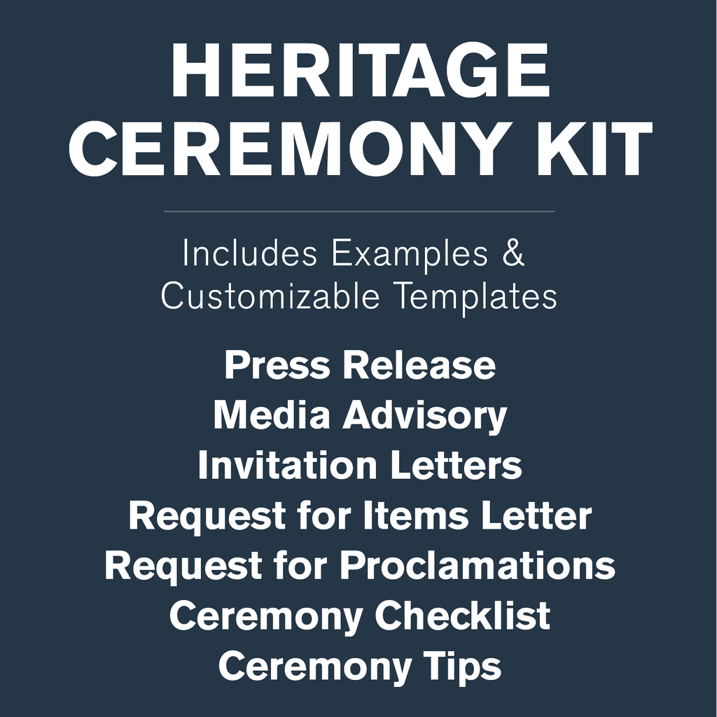 Heritage Time Capsule Ceremony Kit